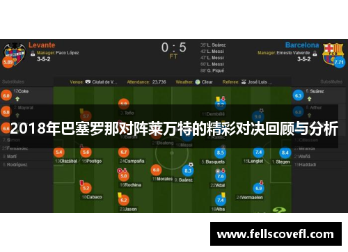 2018年巴塞罗那对阵莱万特的精彩对决回顾与分析